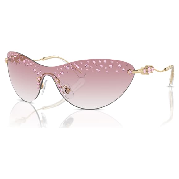 แว่นกันแดด, หน้ากาก, ชมพู - Swarovski, 5691645