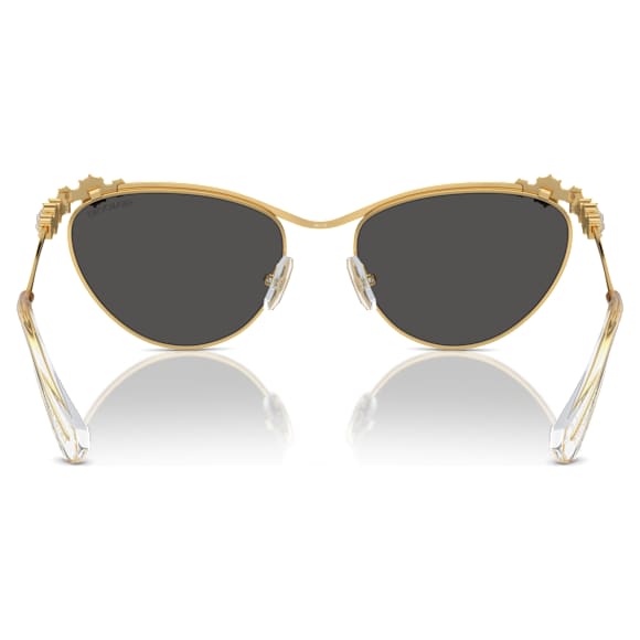 แว่นกันแดด, ทรงรี, SK7017, โทนสีทอง - Swarovski, 5691647
