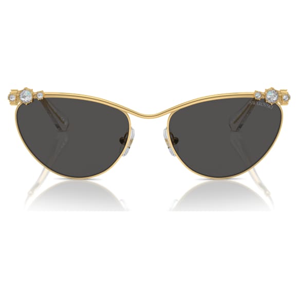 แว่นกันแดด, ทรงรี, SK7017, โทนสีทอง - Swarovski, 5691647