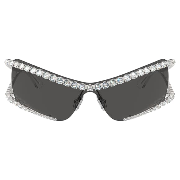 Sunglasses, Mask, Grey - Swarovski, 5691648