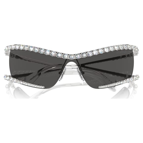 Sunglasses, Mask, Grey - Swarovski, 5691648