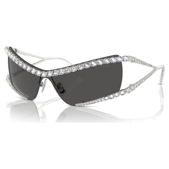 Sunglasses, Mask, Grey - Swarovski, 5691648