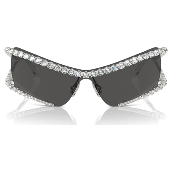 Sunglasses, Mask, Grey - Swarovski, 5691648