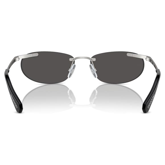 Sunglasses, Oval shape, Black - Swarovski, 5691652
