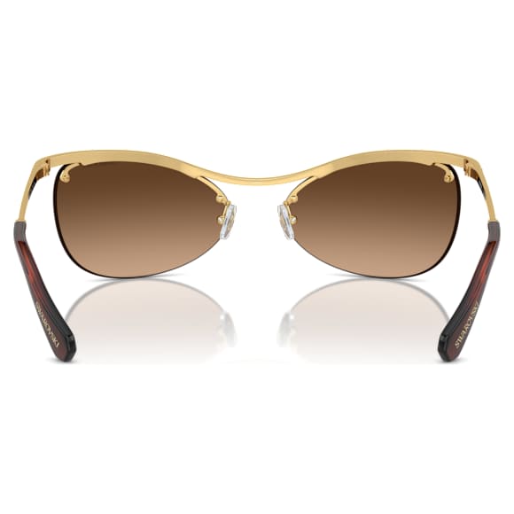 แว่นกันแดด, ทรงรี, SK7018, น้ำตาล - Swarovski, 5691655