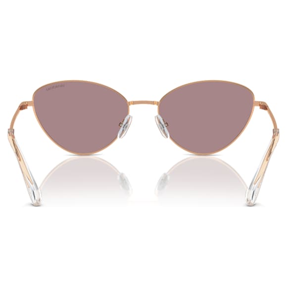 แว่นกันแดด, ทรงตาแมว, SK7014, ม่วงอมแดง - Swarovski, 5691656