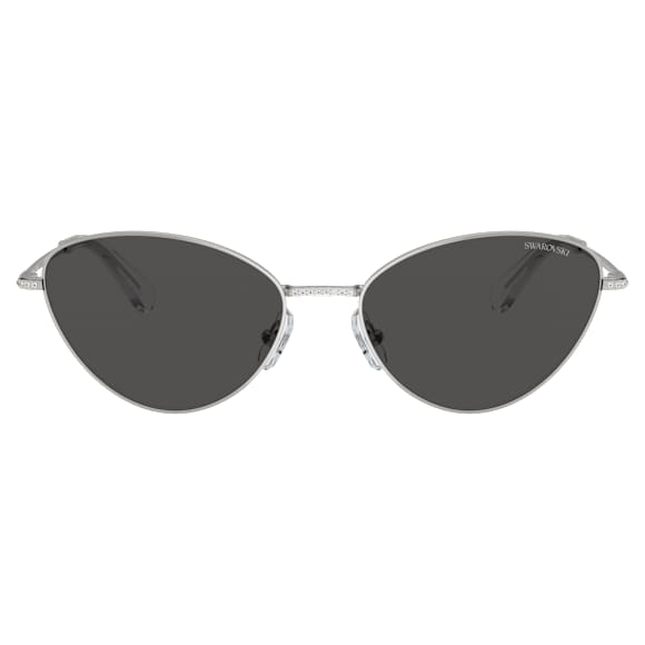 แว่นกันแดด, ทรงตาแมว, SK7014, ดำ - Swarovski, 5691657