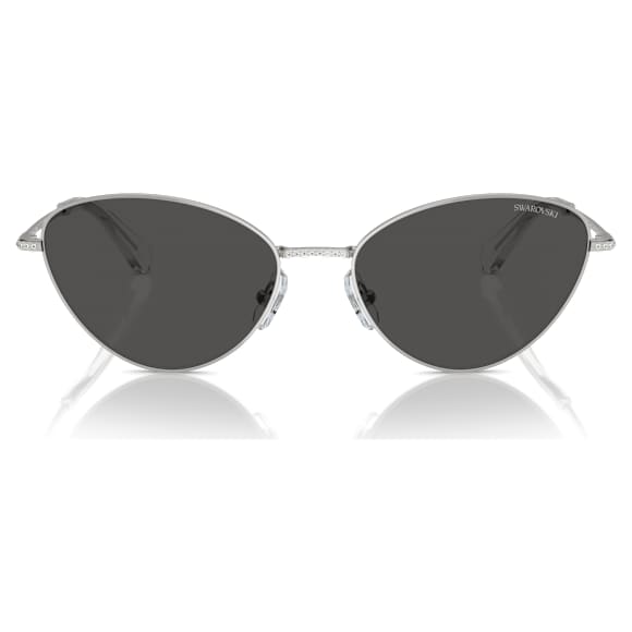 แว่นกันแดด, ทรงตาแมว, SK7014, ดำ - Swarovski, 5691657