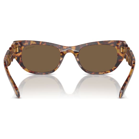 Sunglasses, Oval shape, SK6022, Brown - Swarovski, 5691701