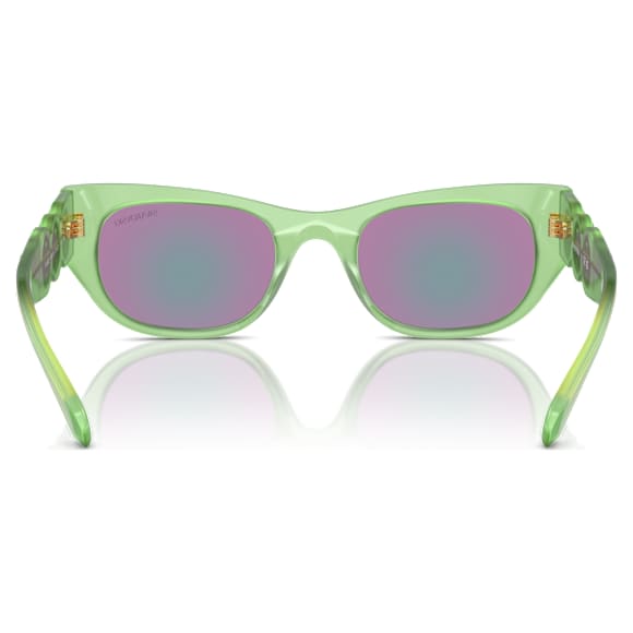 Sunglasses, Oval shape, SK6022, Green - Swarovski, 5691704