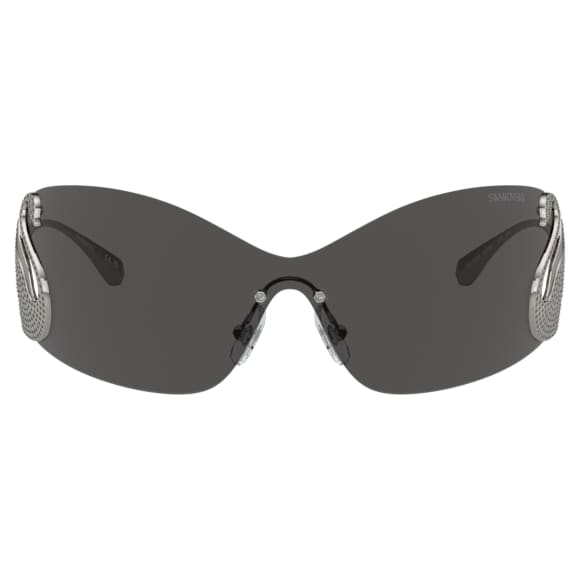 แว่นกันแดด, หน้ากาก, หงส์, SK7020, เทา - Swarovski, 5691705