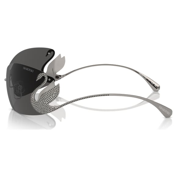 Sunglasses, Mask, Swan, SK7020, Gray - Swarovski, 5691705