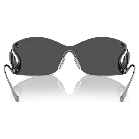 Lunettes de soleil, Masque, Cygne, SK7020, Grises - Swarovski, 5691705