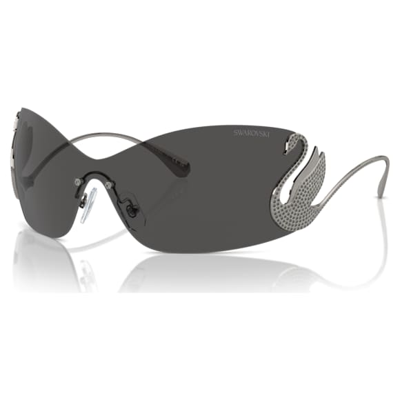 แว่นกันแดด, หน้ากาก, หงส์, SK7020, เทา - Swarovski, 5691705