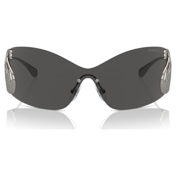 Lunettes de soleil, Masque, Cygne, SK7020, Grises - Swarovski, 5691705
