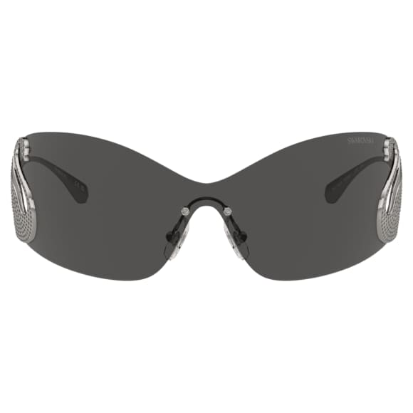 Lunettes de soleil, Masque, Cygne, SK7020, Grises - Swarovski, 5691705