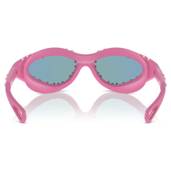 Sunglasses, Swimming shape, Pink - Swarovski, 5691734