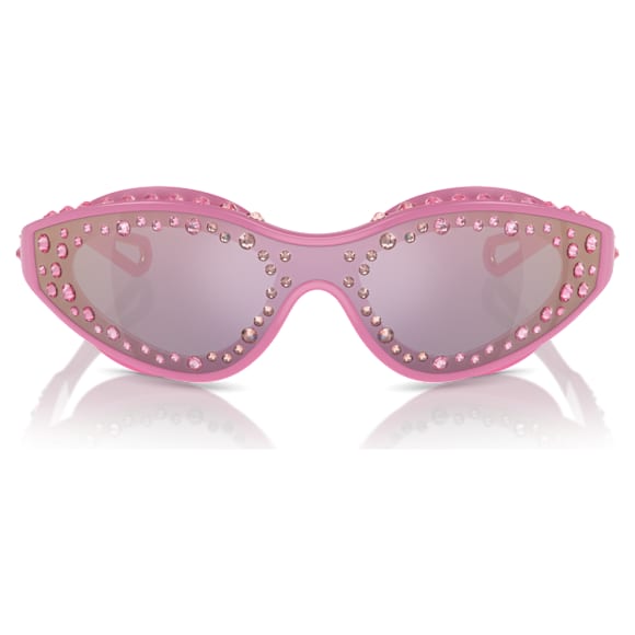 Sunglasses, Swimming shape, Pink - Swarovski, 5691734