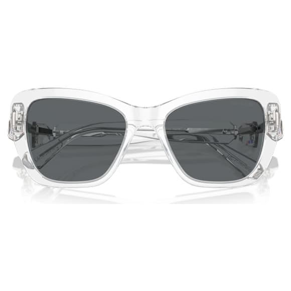Güneş Gözlüleri, Kare şekil, SK6018, Beyaz - Swarovski, 5691736