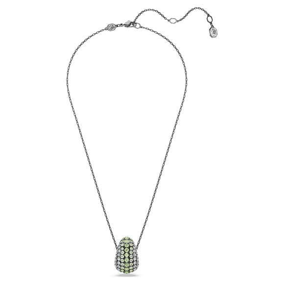 Sublima pendant, Round cut, Multicoloured, Ruthenium plated - Swarovski, 5692112