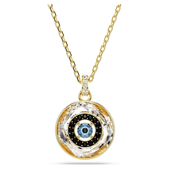 Symbolica Anhänger, Böser Blick, Klein, Mehrfarbig, Goldlegierungsschicht - Swarovski, 5692169