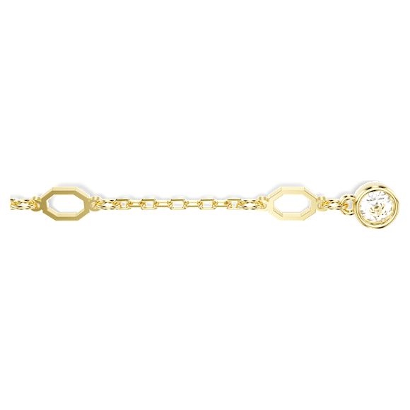 Imber สายเพิ่มความยาว, ขาว, เคลือบโทนสีทอง - Swarovski, 5694243