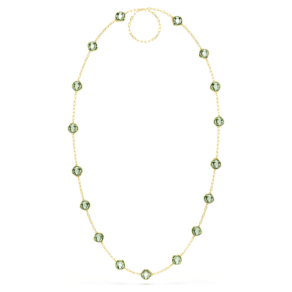 Chroma strandage, Octagon cut, Multicolored, Gold-tone plated - Swarovski, 5695863