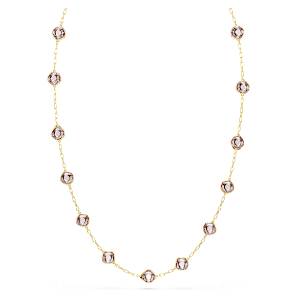 Chroma strandage, Octagon cut, Multicoloured, Gold-tone plated - Swarovski, 5695863