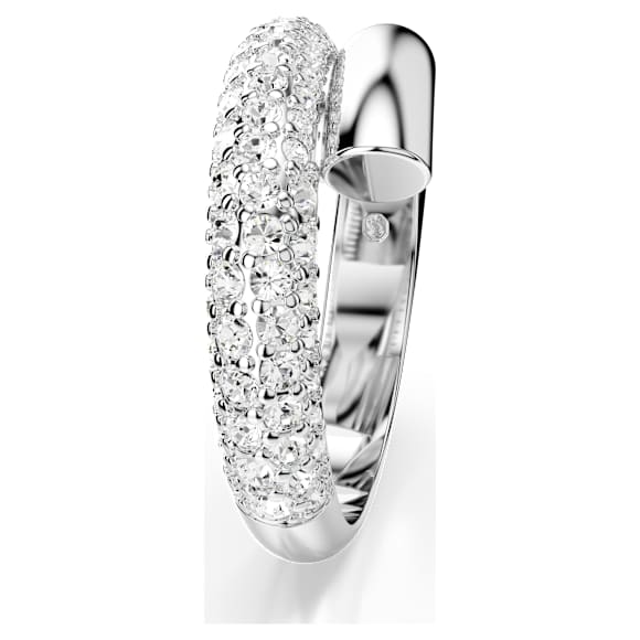 Prstan Dextera, Bel, Prevleka iz rodija - Swarovski, 5695937