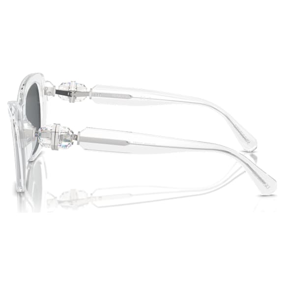 선글라스, 스퀘어 쉐입, SK6018, 화이트 - Swarovski, 5695968