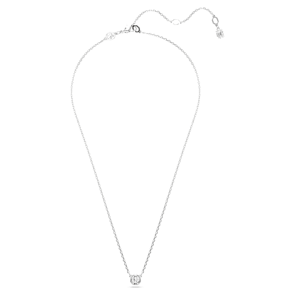 Pingente Imber, Lapidação redonda, Branco, Lacado a ródio - Swarovski, 5696039