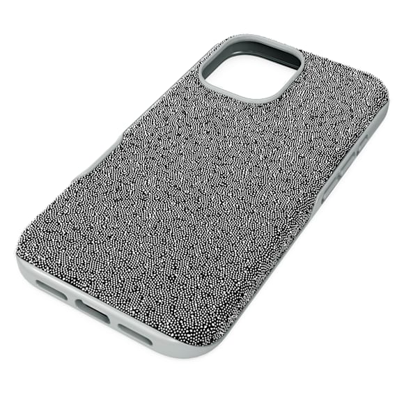 Capa para smartphone High, iPhone® 16, Prata - Swarovski, 5698779