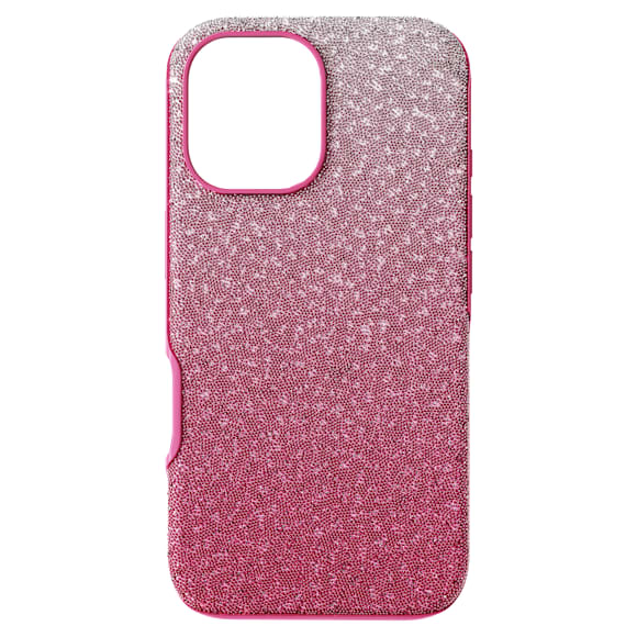 High smartphone case, Colour gradient, iPhone® 16, Pink - Swarovski, 5698785