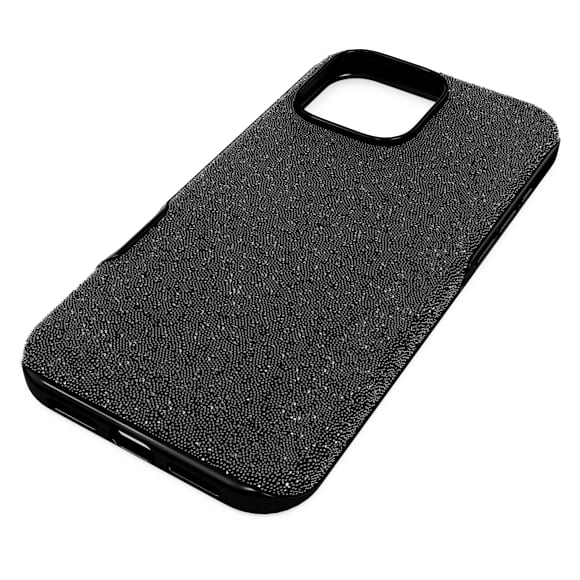 High smartphone case, iPhone® 16 Pro Max, Black - Swarovski, 5698789