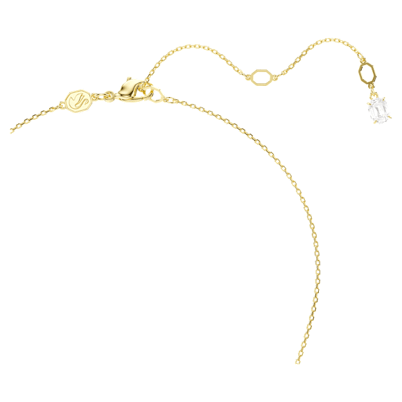 Snake 套装, 仿水晶珍珠, 混合切割, 蛇年, 白色, 金色饰面 - Swarovski, 5698886