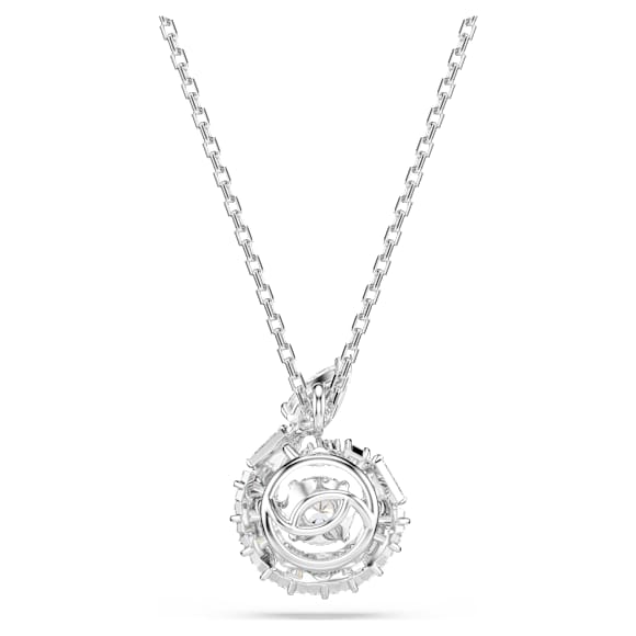 Snake ペンダント, ミックスカット, 巳年, ホワイト, ロジウム・プレーティング - Swarovski, 5698890