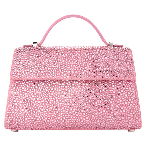 Kabelka MARINA RAPHAEL Micro Stella, Růžová - Swarovski, 5699249