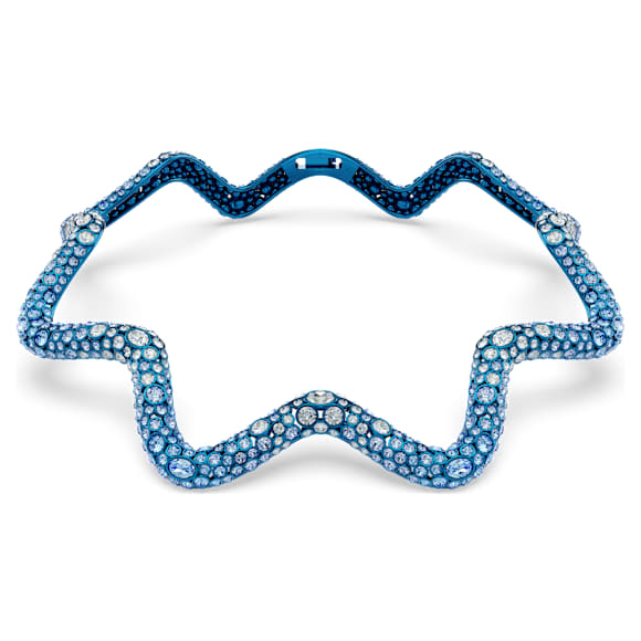 Ovratnica Sublima, Mešani rezi, Modra, Modra prevleka - Swarovski, 5699521