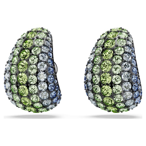 Sublima Drop-Ohrhänger, Rundschliff, Klein, Mehrfarbig, Rutheniert - Swarovski, 5699565