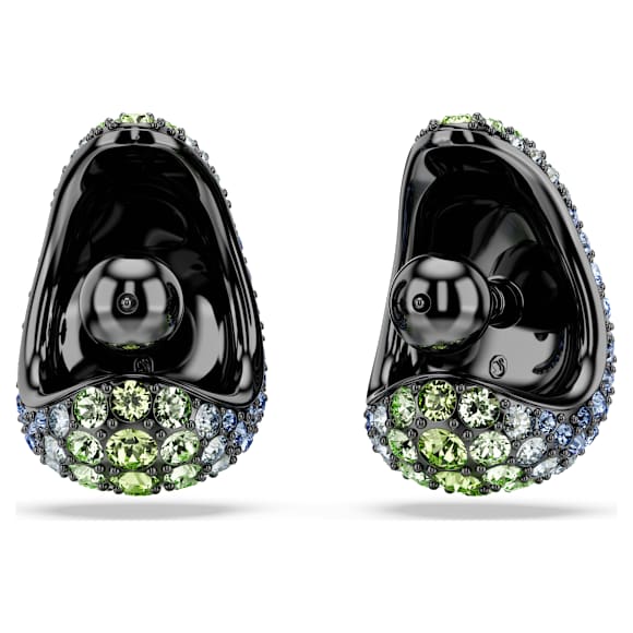 Sublima Drop-Ohrhänger, Rundschliff, Klein, Mehrfarbig, Rutheniert - Swarovski, 5699565