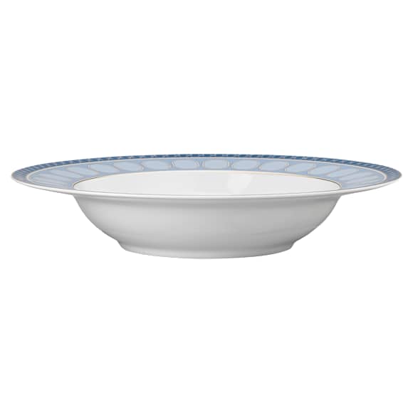 Assiette creuse Signum, Porcelaine, Bleue - Swarovski, 5699989