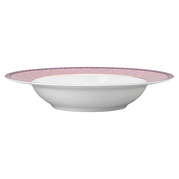 Signum soepbord, Porselein, Roze - Swarovski, 5699990