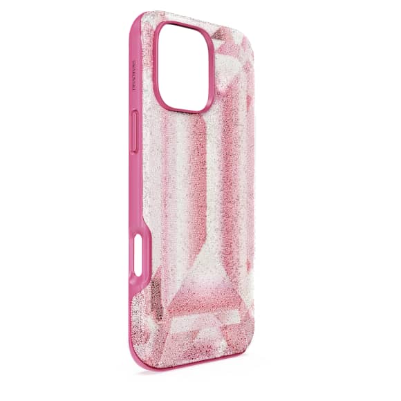 High 스마트폰 케이스, 크리스털 프린트 모티브, iPhone® 16 Pro Max, 핑크 - Swarovski, 5700009