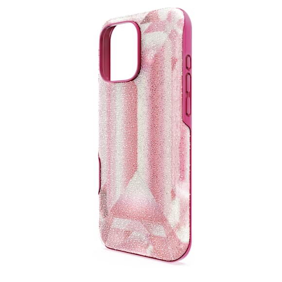 High 스마트폰 케이스, 크리스털 프린트 모티브, iPhone® 16 Pro Max, 핑크 - Swarovski, 5700009