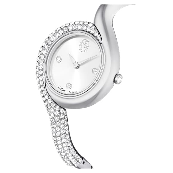 Orologio Dextera Asymmetric, Fabbricato in Svizzera, Bracciale di metallo, Tono argentato, Acciaio inossidabile - Swarovski, 5700996