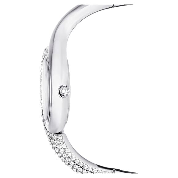 Orologio Dextera Asymmetric, Fabbricato in Svizzera, Bracciale di metallo, Tono argentato, Acciaio inossidabile - Swarovski, 5700996