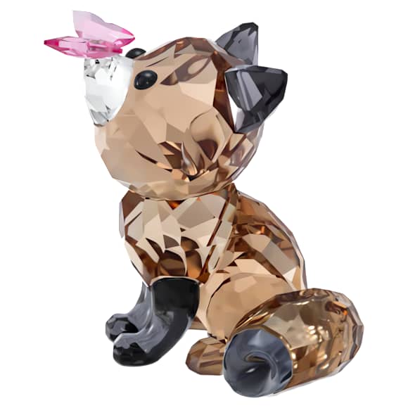 Idyllia Vulpe și fluture - Swarovski, 5701250