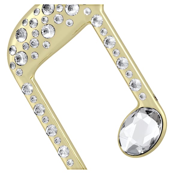 Holiday Magic Double Music Note Ornament - Swarovski, 5701279