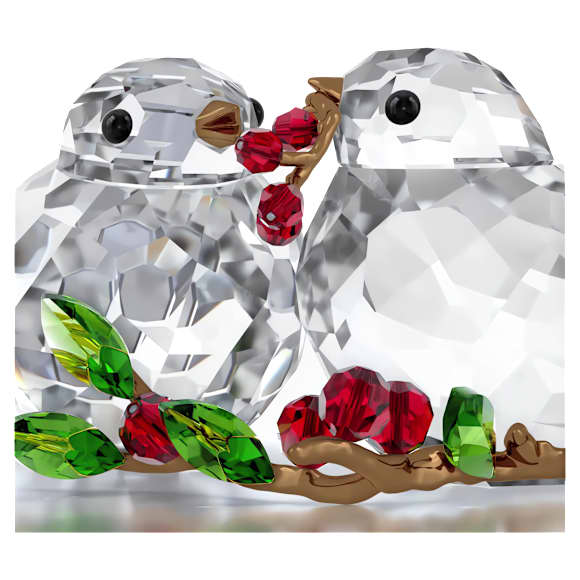 Idyllia par ptic in jagode - Swarovski, 5701371