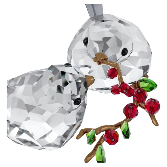 Idyllia par ptic in jagode - Swarovski, 5701371
